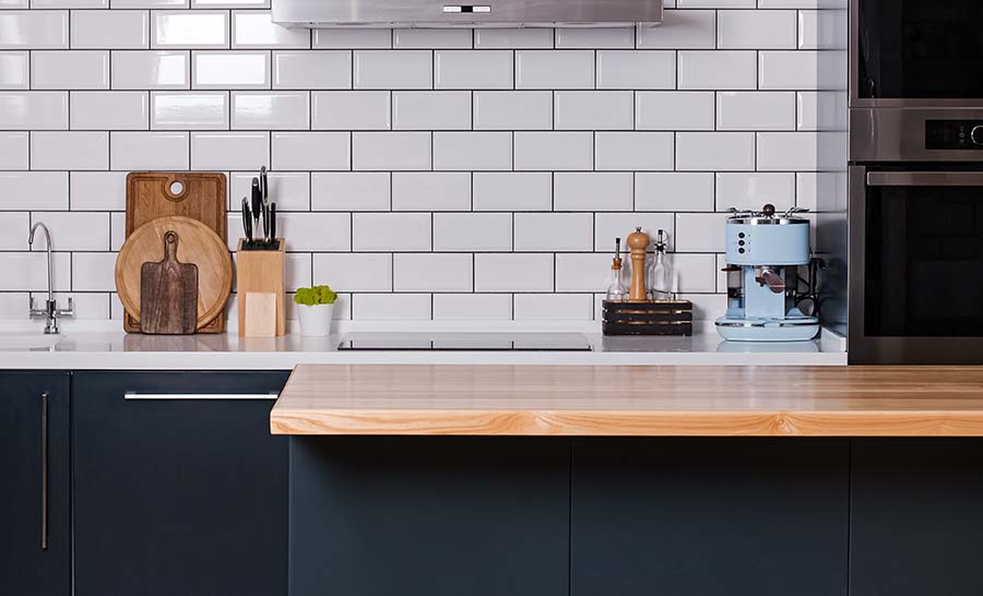 spatwand keuken zellige